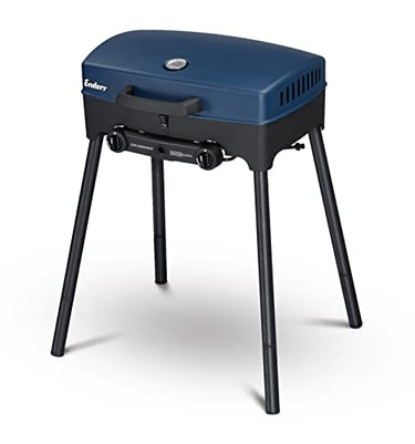 Enders Camping Gasgrill, EXPLORER NEXT, Grill-Thermometer, Grillen-, Kochen-, Backen Funktion, 2 Brenner Edelstahl, kleiner Balkon-Picknick-Grill, Aluguss-Grillwanne #2103, 47 im Sale